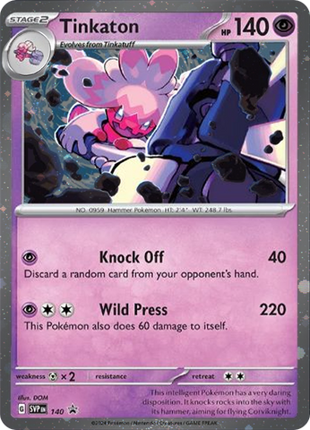 Tinkaton (SVP140) (Cosmos Holo) [Scarlet & Violet: Black Star Promos] - The Mythic Store | 24h Order Processing