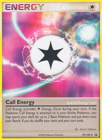 Call Energy (92/100) [Diamond & Pearl: Majestic Dawn] - The Mythic Store | 24h Order Processing