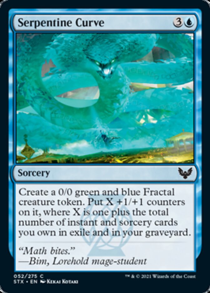 Serpentine Curve [Strixhaven: School of Mages] - The Mythic Store | 24h Order Processing