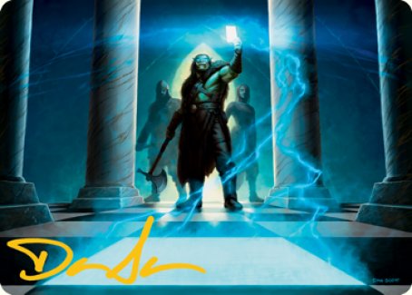 Sudden Insight Art Card (Gold-Stamped Signature) [Dungeons & Dragons: Adventures in the Forgotten Realms Art Series] - The Mythic Store | 24h Order Processing