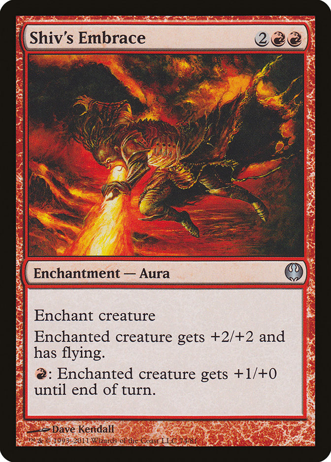 Shiv's Embrace [Duel Decks: Knights vs. Dragons] - The Mythic Store | 24h Order Processing