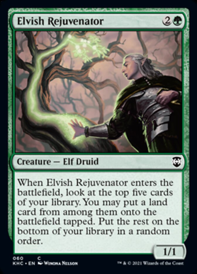 Elvish Rejuvenator [Kaldheim Commander] - The Mythic Store | 24h Order Processing