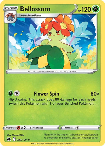 Bellossom (003/159) [Sword & Shield: Crown Zenith] - The Mythic Store | 24h Order Processing