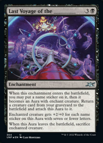 Last Voyage of the _____ (Galaxy Foil) [Unfinity] - The Mythic Store | 24h Order Processing