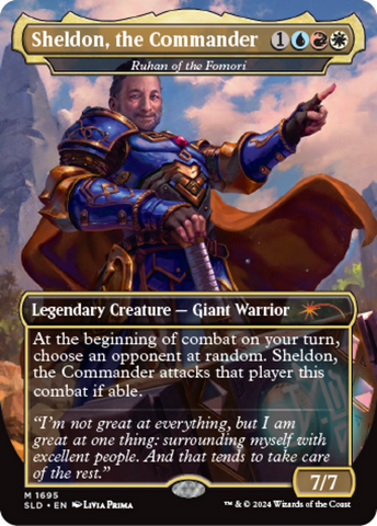Ruhan of the Fomori - Sheldon, the Commander [Secret Lair: Sheldon's Spellbook] - The Mythic Store | 24h Order Processing