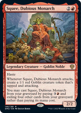 Squee, Dubious Monarch [Dominaria United Prerelease Promos] - The Mythic Store | 24h Order Processing