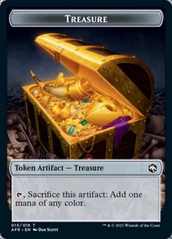 Treasure // Vecna Double-Sided Token [Dungeons & Dragons: Adventures in the Forgotten Realms Tokens] - The Mythic Store | 24h Order Processing