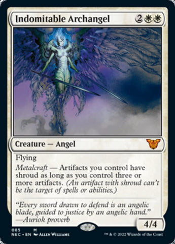 Indomitable Archangel [Kamigawa: Neon Dynasty Commander] - The Mythic Store | 24h Order Processing