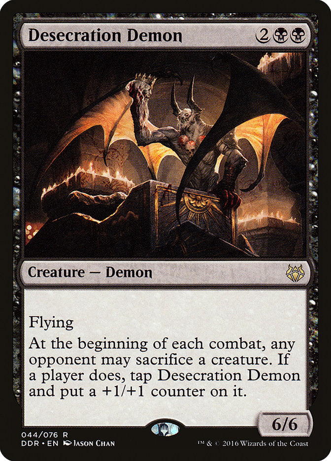 Desecration Demon [Duel Decks: Nissa vs. Ob Nixilis] - The Mythic Store | 24h Order Processing