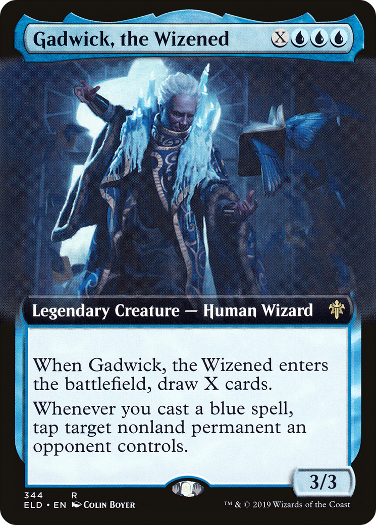 Gadwick, the Wizened (Extended Art) [Throne of Eldraine] - The Mythic Store | 24h Order Processing