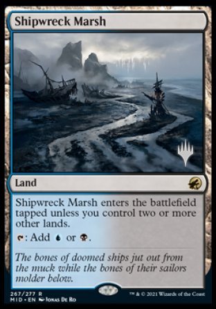 Shipwreck Marsh (Promo Pack) [Innistrad: Midnight Hunt Promos] - The Mythic Store | 24h Order Processing