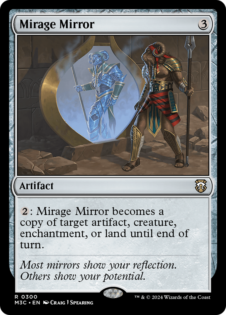 Mirage Mirror (Ripple Foil) [Modern Horizons 3 Commander] - The Mythic Store | 24h Order Processing