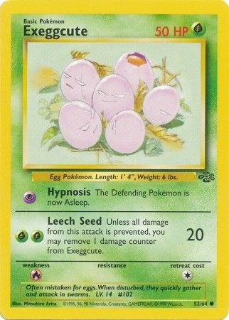 Exeggcute (52/64) [Jungle Unlimited] - The Mythic Store | 24h Order Processing