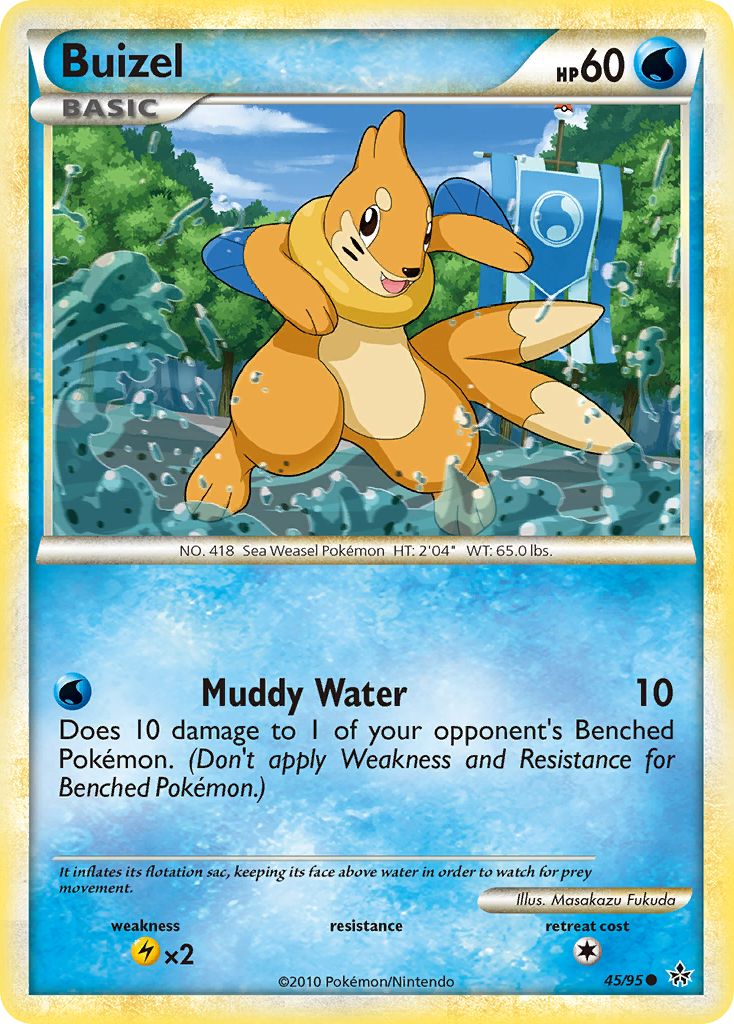 Buizel (45/95) [HeartGold & SoulSilver: Unleashed] - The Mythic Store | 24h Order Processing