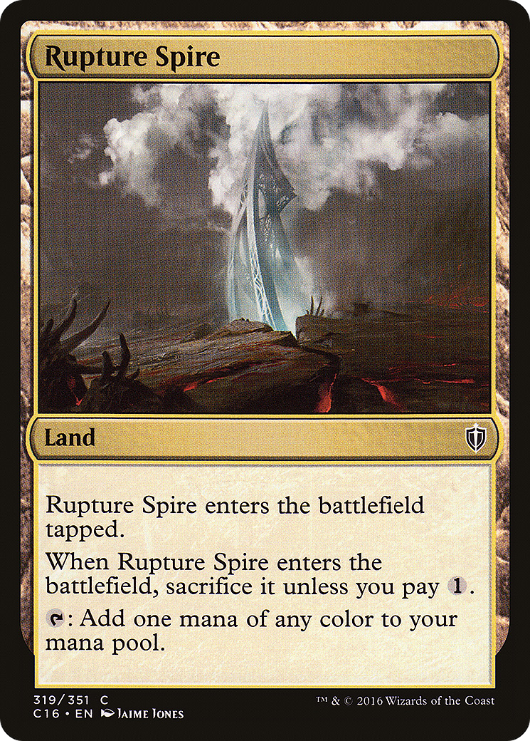 Rupture Spire [Commander 2016] - The Mythic Store | 24h Order Processing