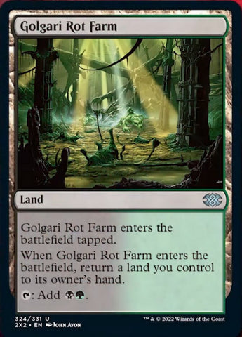 Golgari Rot Farm [Double Masters 2022] - The Mythic Store | 24h Order Processing
