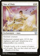 Vow of Duty [Commander Legends] - The Mythic Store | 24h Order Processing