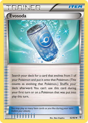 Evosoda (62/83) [XY: Generations] - The Mythic Store | 24h Order Processing