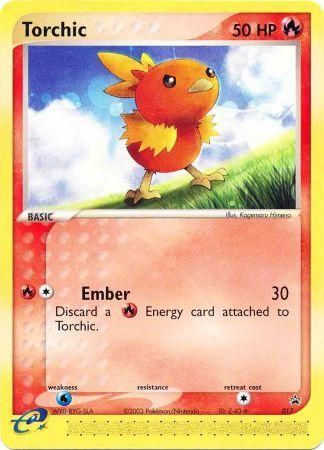 Torchic (017) (Non-Holo) [Nintendo: Black Star Promos] - The Mythic Store | 24h Order Processing