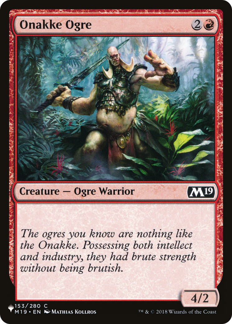 Onakke Ogre [The List] - The Mythic Store | 24h Order Processing