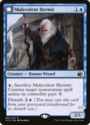 Malevolent Hermit // Benevolent Geist [Innistrad: Midnight Hunt] - The Mythic Store | 24h Order Processing