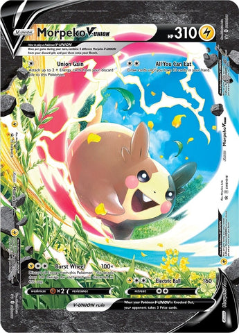 Morpeko V-UNION (SWSH215-218) (Jumbo Card) [Sword & Shield: Black Star Promos] - The Mythic Store | 24h Order Processing