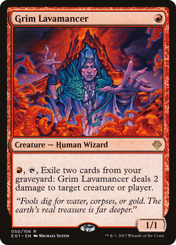 Grim Lavamancer [Archenemy: Nicol Bolas] - The Mythic Store | 24h Order Processing
