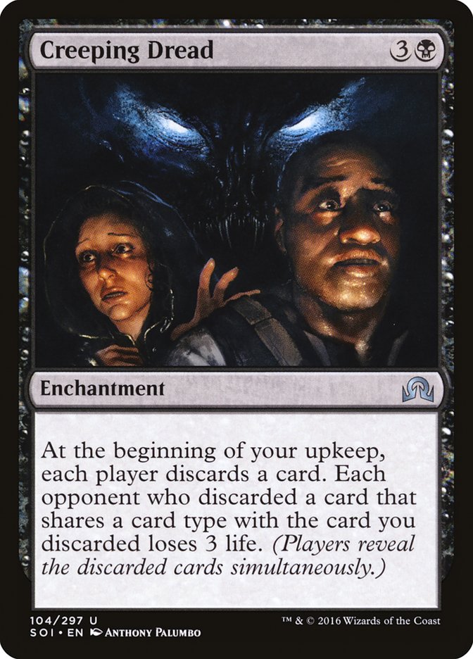 Creeping Dread [Shadows over Innistrad] - The Mythic Store | 24h Order Processing