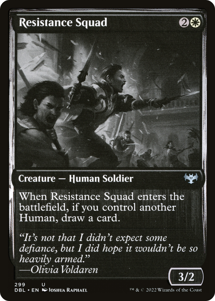 Resistance Squad [Innistrad: Double Feature] - The Mythic Store | 24h Order Processing