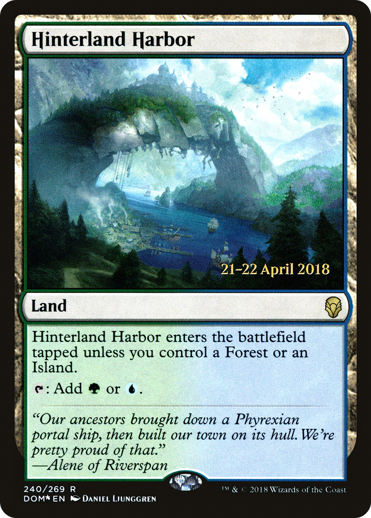 Hinterland Harbor [Dominaria Prerelease Promos] - The Mythic Store | 24h Order Processing