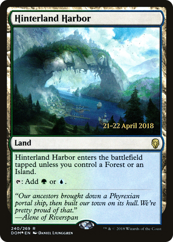 Hinterland Harbor [Dominaria Prerelease Promos] - The Mythic Store | 24h Order Processing