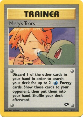 Misty's Tears (118/132) [Gym Challenge Unlimited] - The Mythic Store | 24h Order Processing