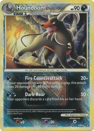 Houndoom (5/90) (League Promo) [HeartGold & SoulSilver: Undaunted] - The Mythic Store | 24h Order Processing