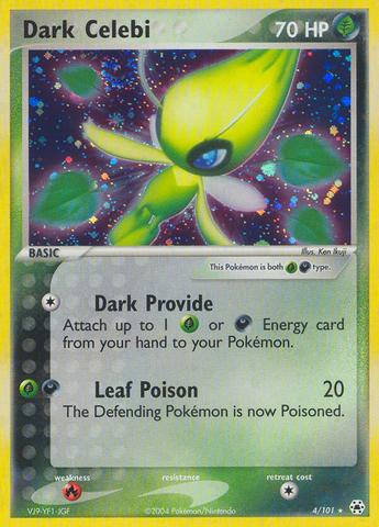 Dark Celebi (4/101) [EX: Hidden Legends] - The Mythic Store | 24h Order Processing