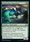 Clandestine Chameleon (Galaxy Foil) [Unfinity] - The Mythic Store | 24h Order Processing