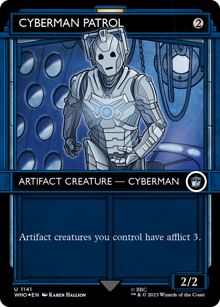 Cyberman Patrol (Showcase) (Surge Foil) [Doctor Who] - The Mythic Store | 24h Order Processing