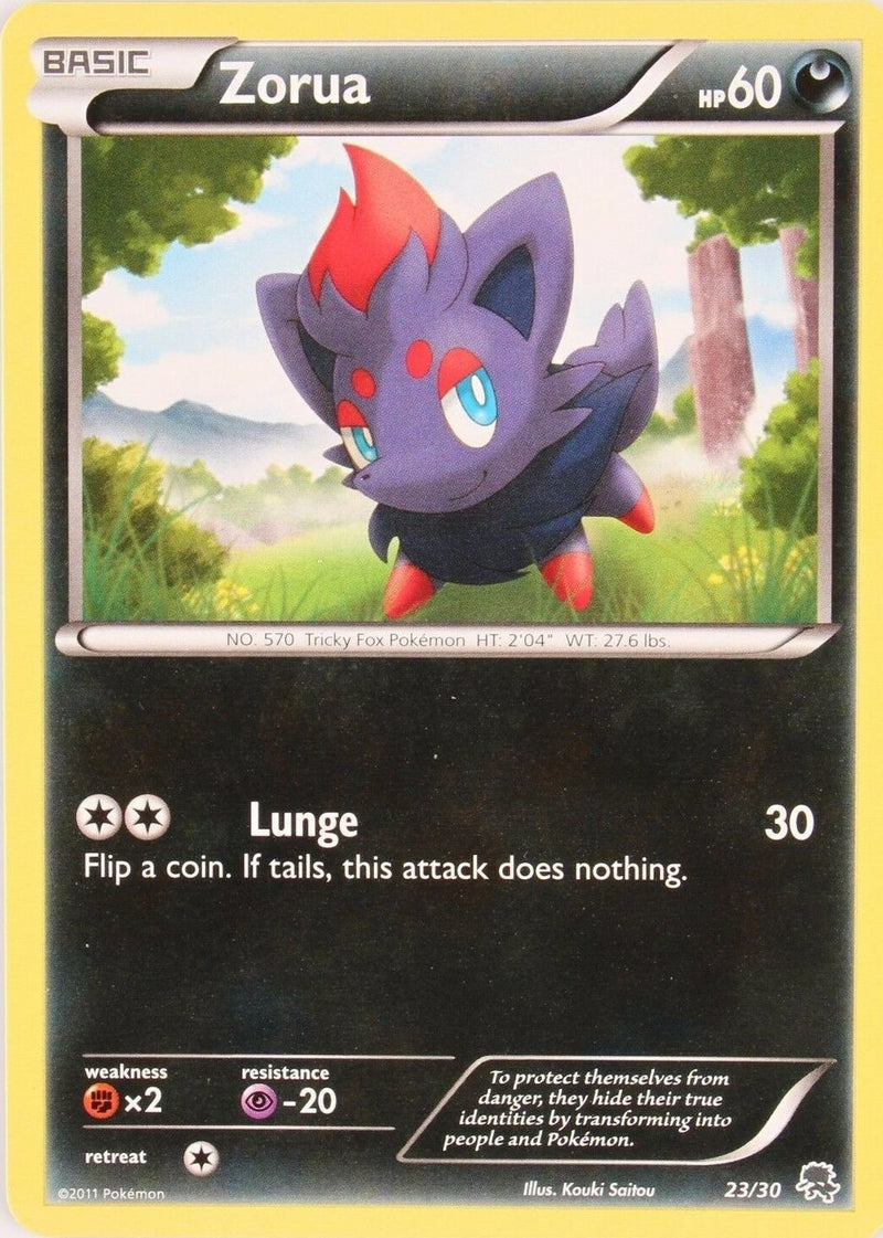 Zorua (23/30) [Black & White: Trainer Kit - Zoroark] - The Mythic Store | 24h Order Processing