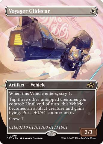 Voyager Glidecar (Borderless) [Aetherdrift] - The Mythic Store | 24h Order Processing