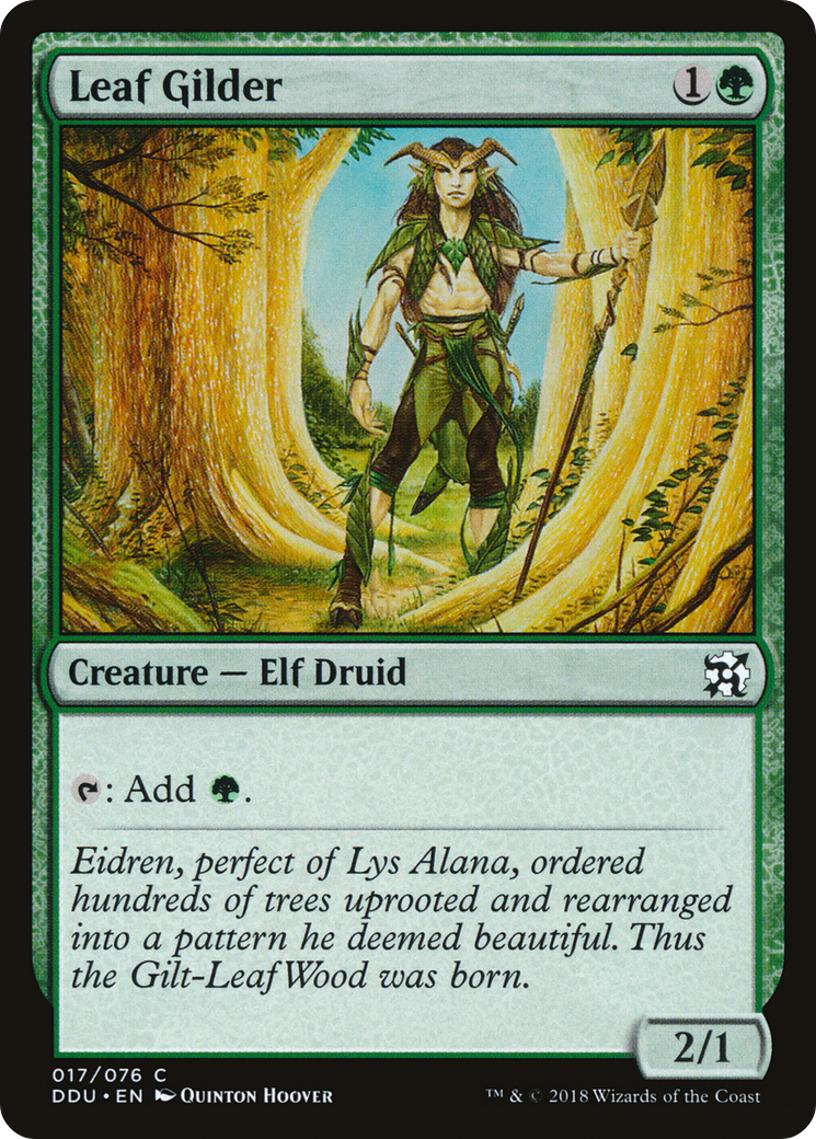 Leaf Gilder [Duel Decks: Elves vs. Inventors] - The Mythic Store | 24h Order Processing