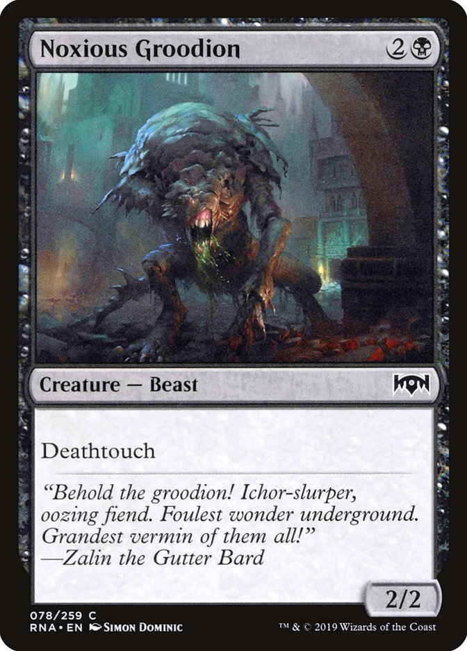 Noxious Groodion [Ravnica Allegiance] - The Mythic Store | 24h Order Processing