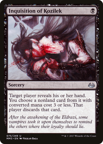 Inquisition of Kozilek [Modern Masters 2017] - The Mythic Store | 24h Order Processing
