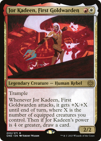 Jor Kadeen, First Goldwarden [Phyrexia: All Will Be One] - The Mythic Store | 24h Order Processing