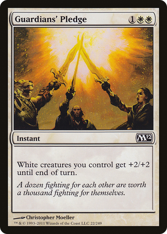 Guardians' Pledge [Magic 2012] - The Mythic Store | 24h Order Processing