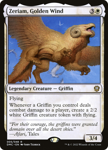 Zeriam, Golden Wind [Dominaria United Commander] - The Mythic Store | 24h Order Processing