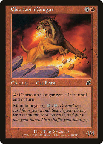 Chartooth Cougar [Scourge] - The Mythic Store | 24h Order Processing