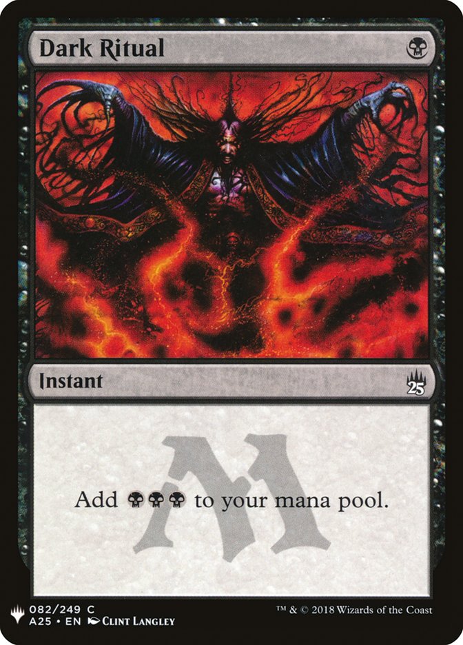 Dark Ritual [Mystery Booster] - The Mythic Store | 24h Order Processing