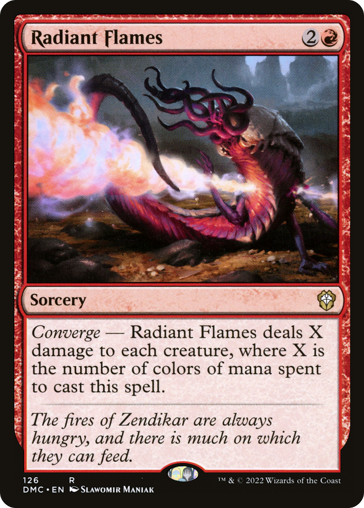 Radiant Flames [Dominaria United Commander] - The Mythic Store | 24h Order Processing