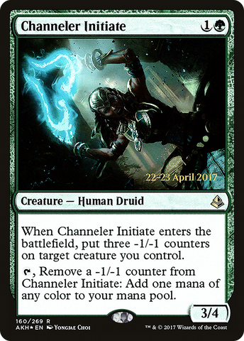 Channeler Initiate [Amonkhet Prerelease Promos] - The Mythic Store | 24h Order Processing
