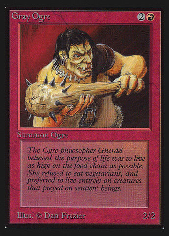 Gray Ogre [International Collectors' Edition] - The Mythic Store | 24h Order Processing