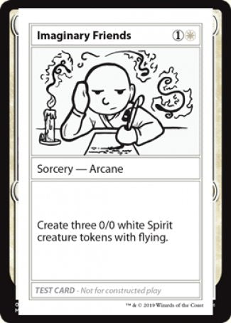 Imaginary Friends (2021 Edition) [Mystery Booster Playtest Cards] - The Mythic Store | 24h Order Processing